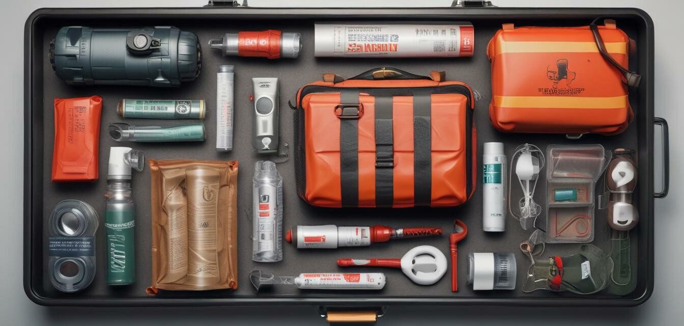 Contents of a vehicle emergency kit